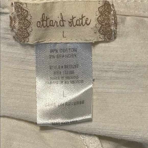 Altar'd State White Tank Top with Ruffle Detail - Picture 7 of 7